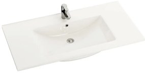 BATH DELUXE 06-090-60-11-01 - Вграден умивалник CHICAGO 91x46,5 см, керамика/бял