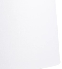 Абажур от лен бял 45 см