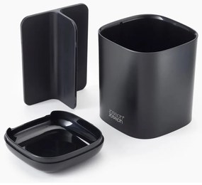 Черна пластмасова чаша за четки за зъби EasyStore – Joseph Joseph