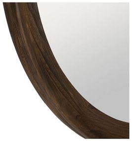 Стенно огледало масивно дърво ø 110,5 cm Paula – Ixia