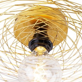 Ориенталски таванен аплик златен 60 см - Glan