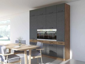 Стенен шкаф with shelves Virgo 30 Ъгъл