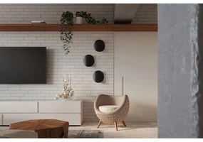 Черна стенна лампа Junker - Sollux