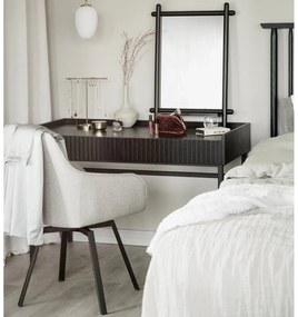 Работна маса с дъбов плот 120x61 cm Halifax - Rowico