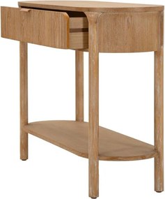 Конзолна маса от масивна ела в естествен цвят 40x110 cm Gothenburg – Mauro Ferretti