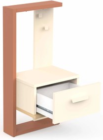 Нощно шкафче Camilla-Terracotta