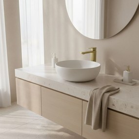 Смесител за баня Rea Arlo Brush Gold