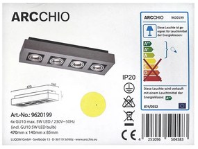 Arcchio - LED Спот VINCE 4xGU10/5W/230V