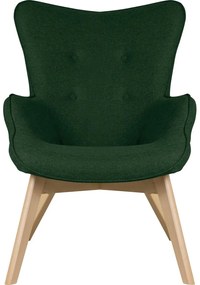 Тъмнозелено кресло Niko – Ropez