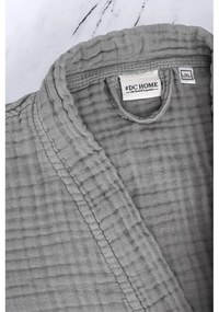 Сива муселинова хавлия размер S/M Kimono – Foutastic