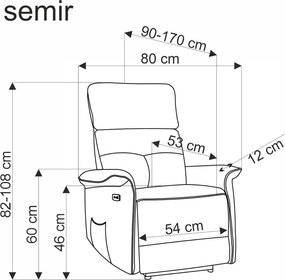 Стол Semi-Черно