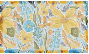 Изтривалка от PVC 40x70 cm Flowers – Artsy Doormats