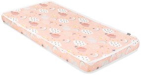 KIKKA BOO Матрак FANTASIA 60/120/9 см CLOUDS PEACH