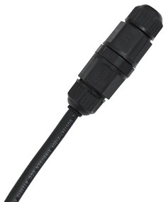 Външен прожектор черен за дърво GU10 50mm въртящ се и накланящ се IP65 - Solo