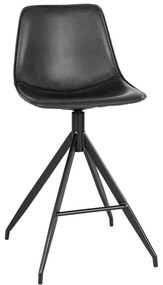 Черни бар столове в комплект от 2 броя 84 см Monaco - House Nordic