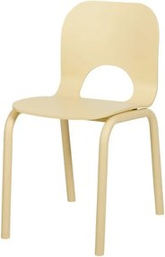 Жълт трапезен стол Atto – noo.ma