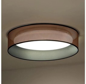 Duolla - LED Плафониера ROLLER LED/24W/230V Ø 45 см меден/черен