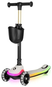 Lionelo - Детска тротинетка MEY 3xAAA Пясъчен беж