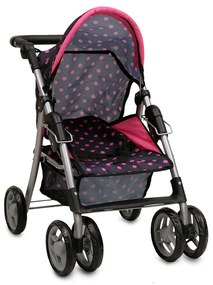 Moni toys  -  Количка за кукли Pinky dots 9352