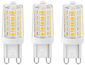 К-кт 3x LED Крушка ECOLINE G9/3,5W/230V 3000K - Brilagi