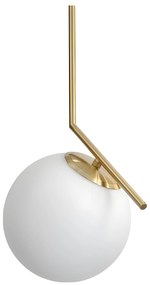 Пендел- СТЪКЛЕНА топка White/Gold G106-1W Gold White