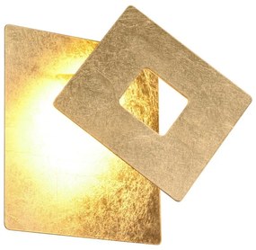 LED стенна лампа в златист цвят Leano - Trio