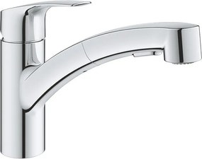 Стоящ смесител за кухня, Eurosmart, Grohe, 30305001, с изтеглящ се душ