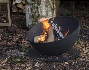 Черна камина Moon - Esschert Design