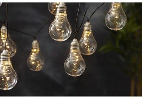 Бяла слънчева LED светлинна верига, подходяща за използване на открито, дължина 1,9 м Glow - Star Trading