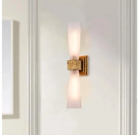 Elstead KRISTY-2WB-DG-OPAL-LED Осветително тяло за баня KRISTY 2xG9/4W/230V IP44 медно