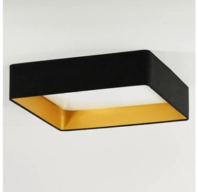 Brilagi - LED таванно осветително тяло VELVET SQUARE LED/24W/230V черно