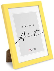 Жълта стояща/висяща рамка 12x17 cm – knor