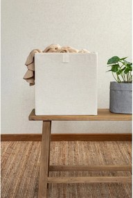 Бежова текстилна кутия за съхранение 32x31,5x31,5 cm Soft Storage Cube – Bigso
