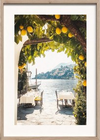 Печатна картина с включена рамка 50x70 cm Lemon View – Styler