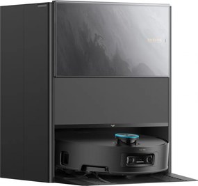 Прахосмукачка робот Dreame Aqua 10 Ultra Track RLR81CE-BK, 25000 Pa, 200 мин, 3.5/4 л, Сухо/мокро, AI камери, VersaLift DToF, Автоматично почистване на моп при 100°C, Черен