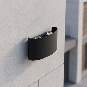 Фасадна лампа Аплик LED JNH039-4G Black