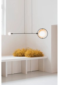 LED затъмняващо се висящо осветително тяло в цвят жълта охра и черно Sirius – Zuiver