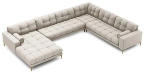 Бежов ъглов диван (десен ъгъл) Bali – Cosmopolitan Design