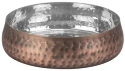 Horecano - Купа с релеф и медно покритие Ø13xh3.25cm 250ml ANTIQUE-RUSTIC-(SG-86121)