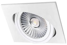 LED Лампа за окачен таван LED/6W/230V 4000K 8,5x8,5 cm бял
