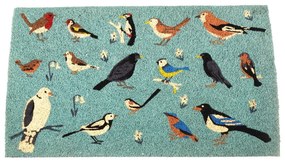 Изтривалка от кокосови влакна 43x73 cm Garden Birds – Rex London