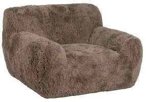 Кафяво кресло Teddy – Ixia