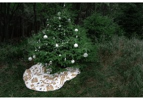 Памучен килим под коледната елха , ø 130 cm Golden Nut Cracker - Butter Kings