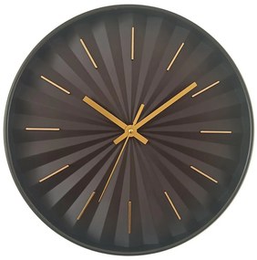 Globo B992533 - Стилен стенен часовник Ø 30,5 см, 1xAA, черен