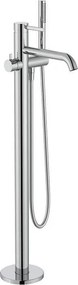 Смесител за вана с аксесоари, Ona, стоящ, хром