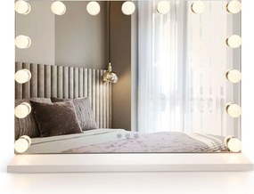 Огледало LED HOLLYWOOD White
