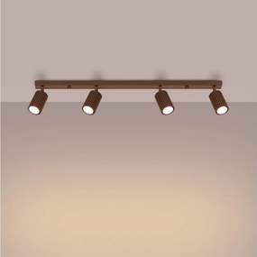 Brilagi - LED спот CRESTO 4xGU10/10W/230V кафяво