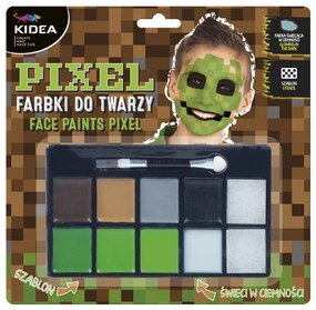 Kidea - Комплект боички за лице PIXEL 92185
