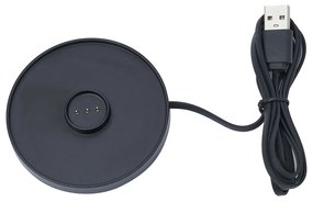 Настолна лампа червена с LED IP65 акумулаторна със станция за зареждане - Treble