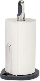 Тъмносива пластмасова стойка за кухненска хартия Hold – Joseph Joseph